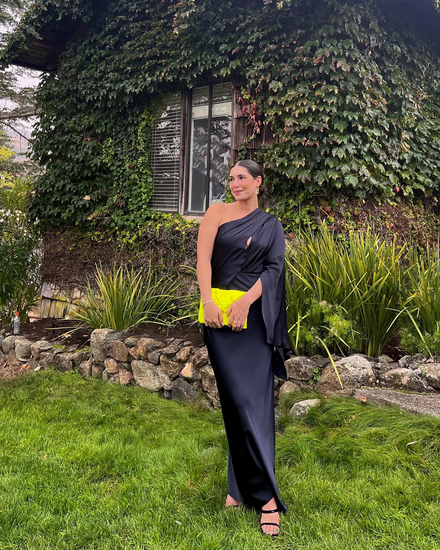 One shoulder Long Sleeve Dress