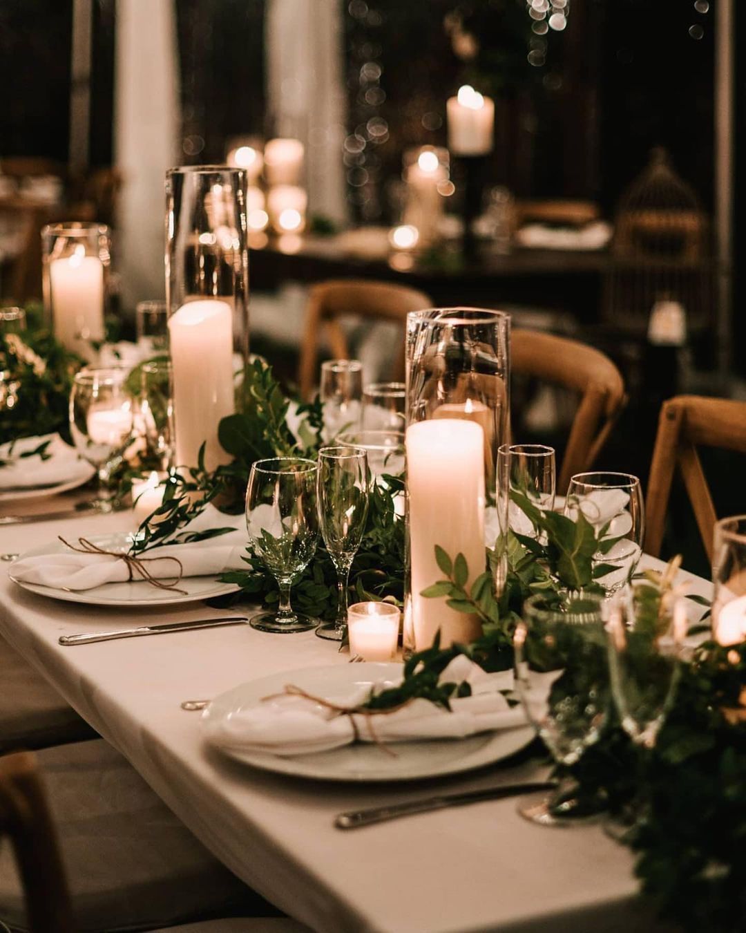 Sage Green Table Setting