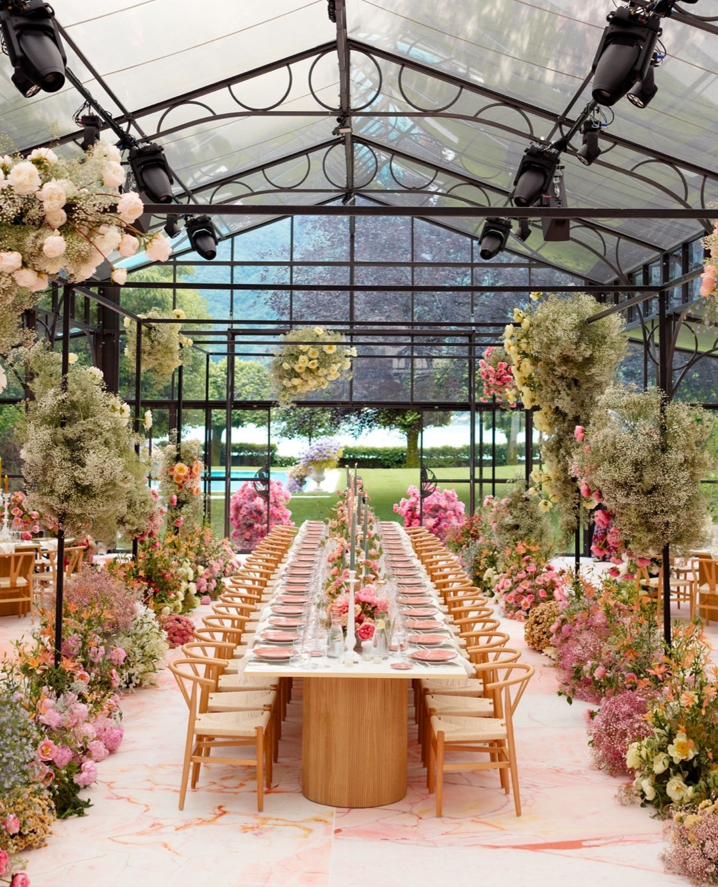 See-through Tent Wedding Style